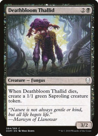 Deathbloom Thallid [Dominaria] | Mindsight Gaming