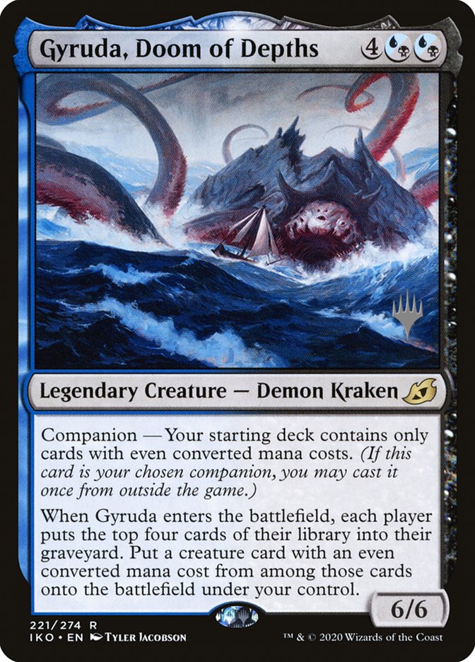 Gyruda, Doom of Depths (Promo Pack) [Ikoria: Lair of Behemoths Promos] | Mindsight Gaming