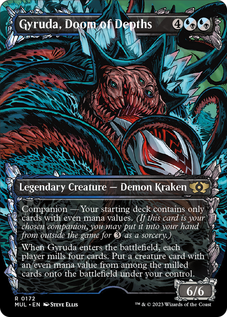 Gyruda, Doom of Depths (Halo Foil) [Multiverse Legends] | Mindsight Gaming