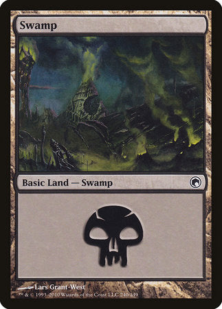 Swamp (240) [Scars of Mirrodin] | Mindsight Gaming