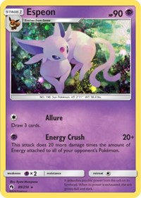 Espeon (89/214) (Cosmos Holo) (Blister Exclusive) [Sun & Moon: Lost Thunder] | Mindsight Gaming