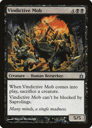 Vindictive Mob [Ravnica: City of Guilds] | Mindsight Gaming