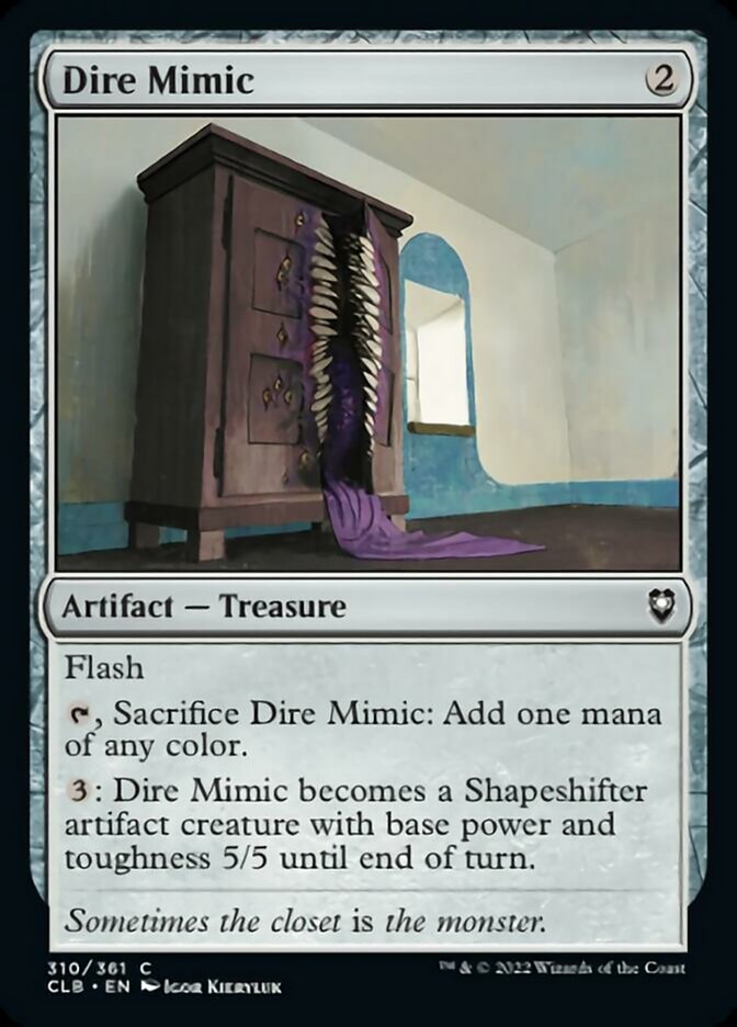 Dire Mimic [Commander Legends: Battle for Baldur's Gate] | Mindsight Gaming