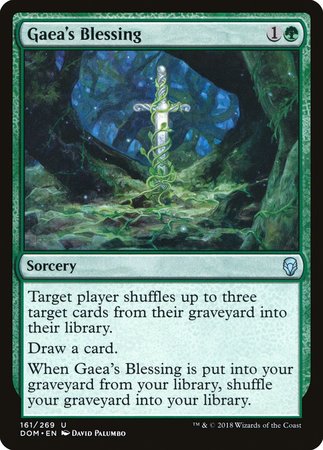 Gaea's Blessing [Dominaria] | Mindsight Gaming