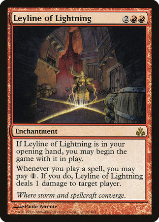 Leyline of Lightning [Guildpact] | Mindsight Gaming