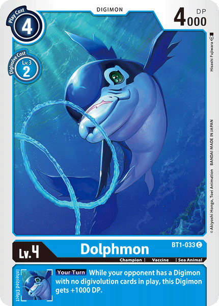 Dolphmon [BT1-033] [Release Special Booster Ver.1.0] | Mindsight Gaming