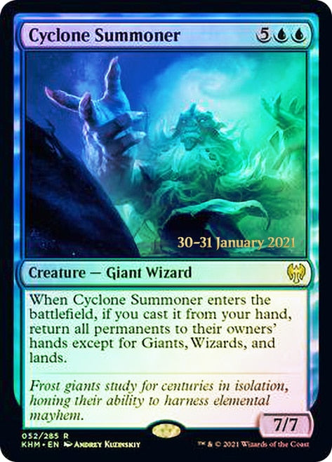 Cyclone Summoner  [Kaldheim Prerelease Promos] | Mindsight Gaming