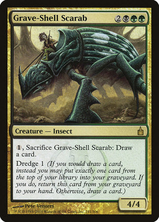 Grave-Shell Scarab [Ravnica: City of Guilds] | Mindsight Gaming