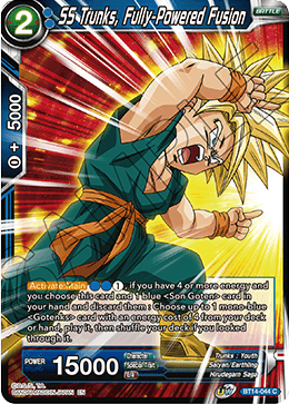 SS Trunks, Fully-Powered Fusion (BT14-044) [Cross Spirits] | Mindsight Gaming