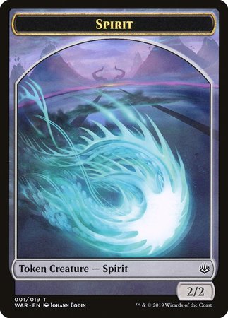 Spirit Token [War of the Spark Tokens] | Mindsight Gaming