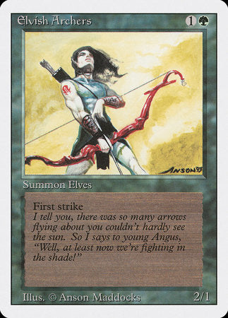 Elvish Archers [Revised Edition] | Mindsight Gaming