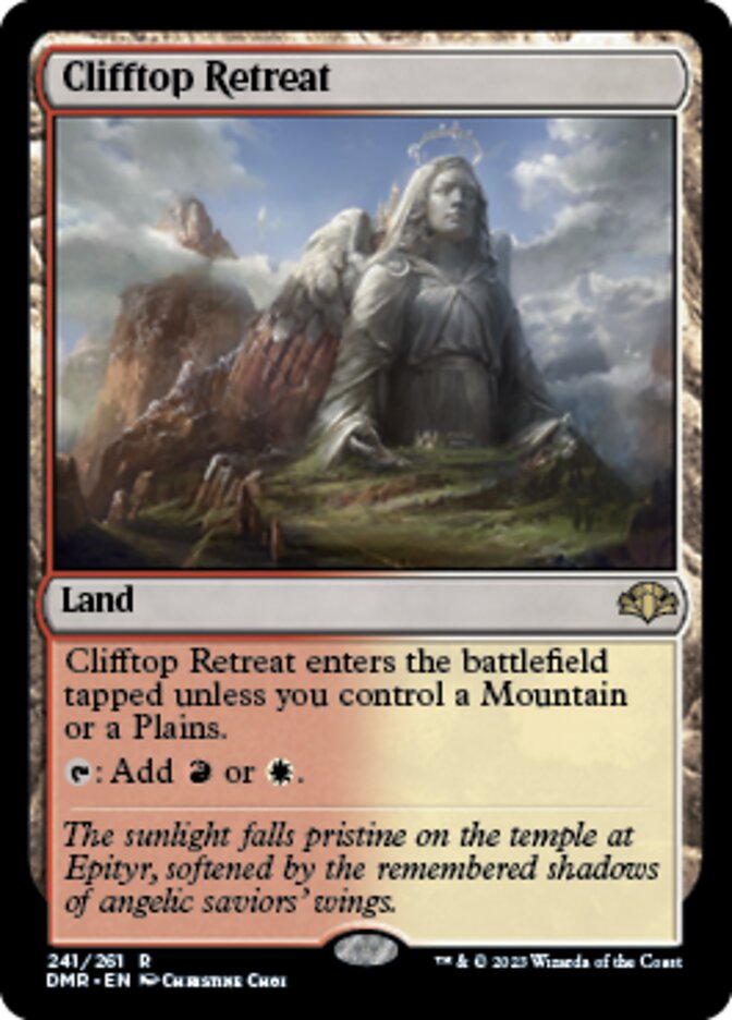 Clifftop Retreat [Dominaria Remastered] | Mindsight Gaming