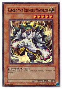 Zaborg the Thunder Monarch [DR2-EN135] Super Rare | Mindsight Gaming