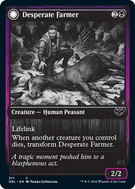 Desperate Farmer // Depraved Harvester [Innistrad: Double Feature] | Mindsight Gaming