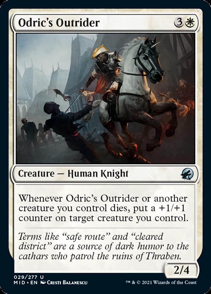 Odric's Outrider [Innistrad: Midnight Hunt] | Mindsight Gaming