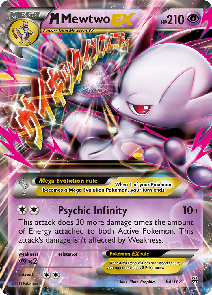 M Mewtwo EX (64/162) [XY: BREAKthrough] | Mindsight Gaming