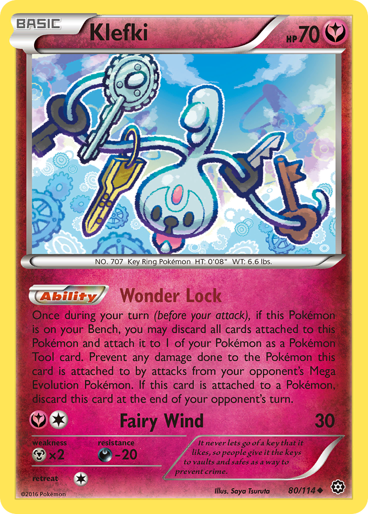 Klefki (80/114) [XY: Steam Siege] | Mindsight Gaming