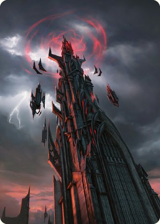 Barad-dur Art Card [The Lord of the Rings: Tales of Middle-earth Art Series] | Mindsight Gaming