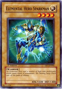 Elemental Hero Sparkman [DP1-EN004] Common | Mindsight Gaming