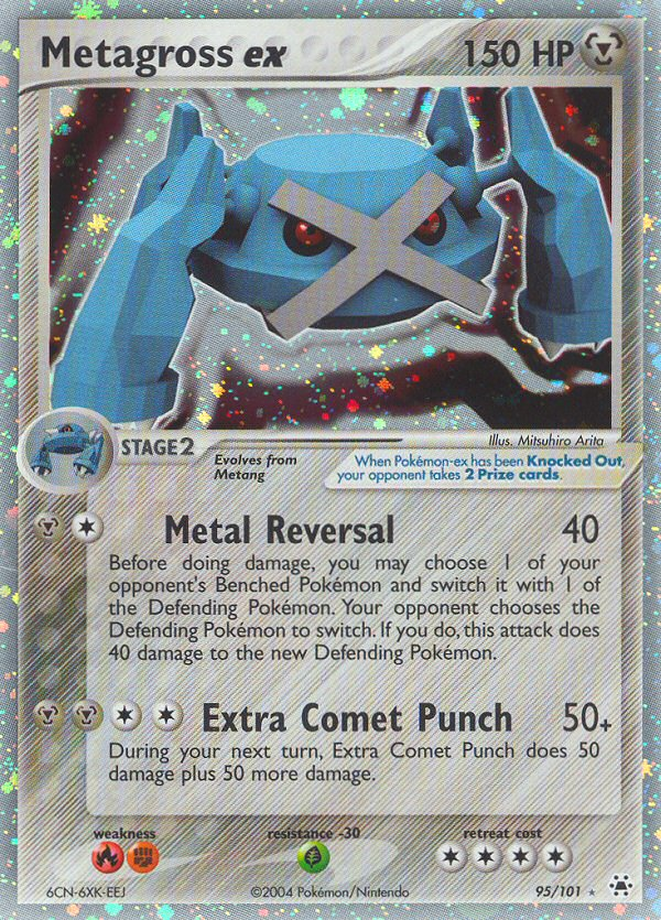 Metagross ex (95/101) [EX: Hidden Legends] | Mindsight Gaming