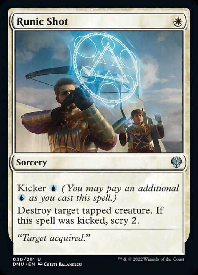 Runic Shot [Dominaria United] | Mindsight Gaming