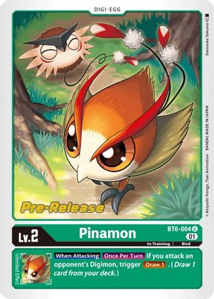 Pinamon [BT6-004] [Double Diamond Prerelease Cards] | Mindsight Gaming