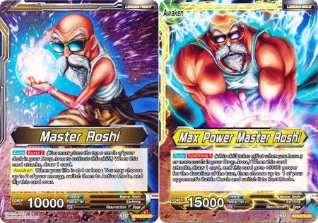 Master Roshi // Max Power Master Roshi (Giant Card) (BT5-079) [Oversized Cards] | Mindsight Gaming