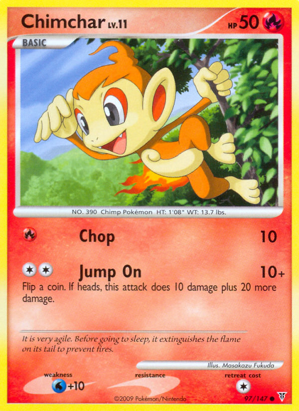 Chimchar (97/147) [Platinum: Supreme Victors] | Mindsight Gaming