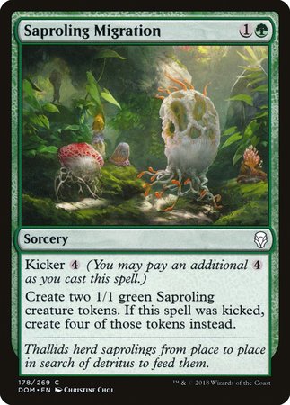 Saproling Migration [Dominaria] | Mindsight Gaming