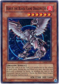 Horus the Black Flame Dragon LV6 [DR3-EN007] Super Rare | Mindsight Gaming