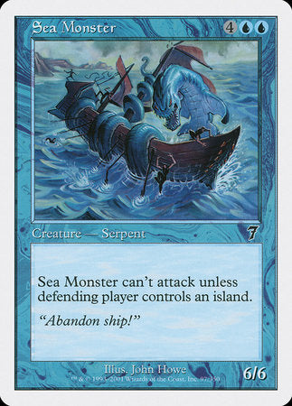 Sea Monster [Seventh Edition] | Mindsight Gaming