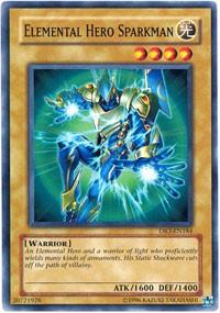 Elemental Hero Sparkman [DR3-EN184] Common | Mindsight Gaming