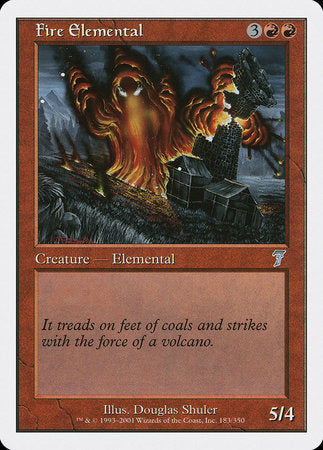 Fire Elemental [Seventh Edition] | Mindsight Gaming