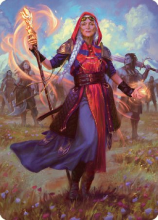 Jaya, Fiery Negotiator Art Card 1 [Dominaria United Art Series] | Mindsight Gaming