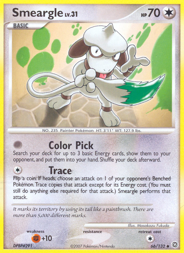 Smeargle (66/132) [Diamond & Pearl: Secret Wonders] | Mindsight Gaming