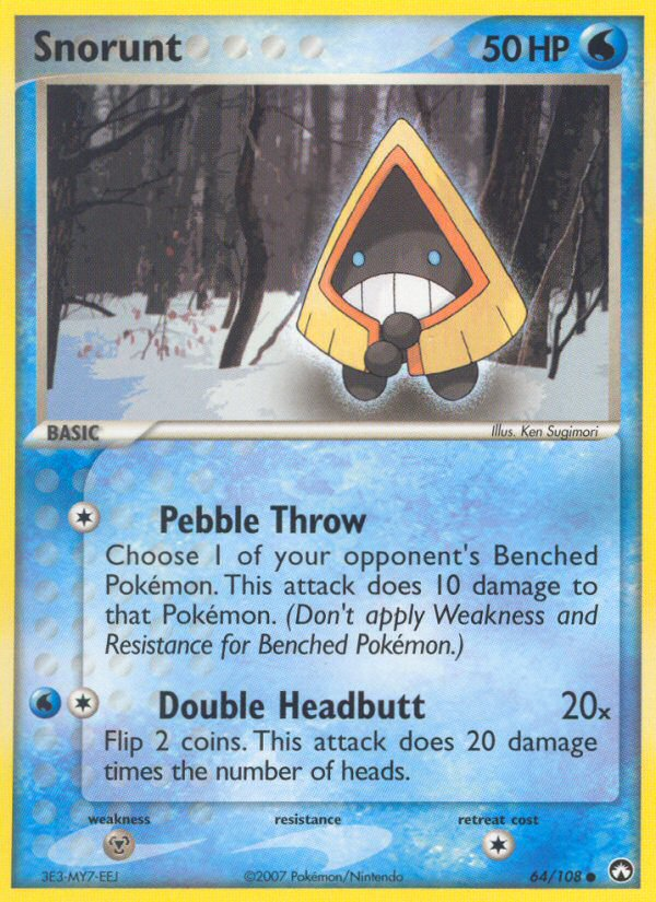 Snorunt (64/108) [EX: Power Keepers] | Mindsight Gaming