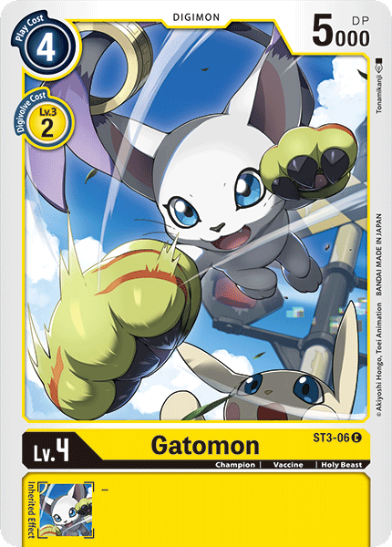 Gatomon [ST3-06] [Starter Deck: Heaven's Yellow] | Mindsight Gaming