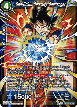 Son Goku, Calamity Challenger (BT14-037) [Cross Spirits] | Mindsight Gaming