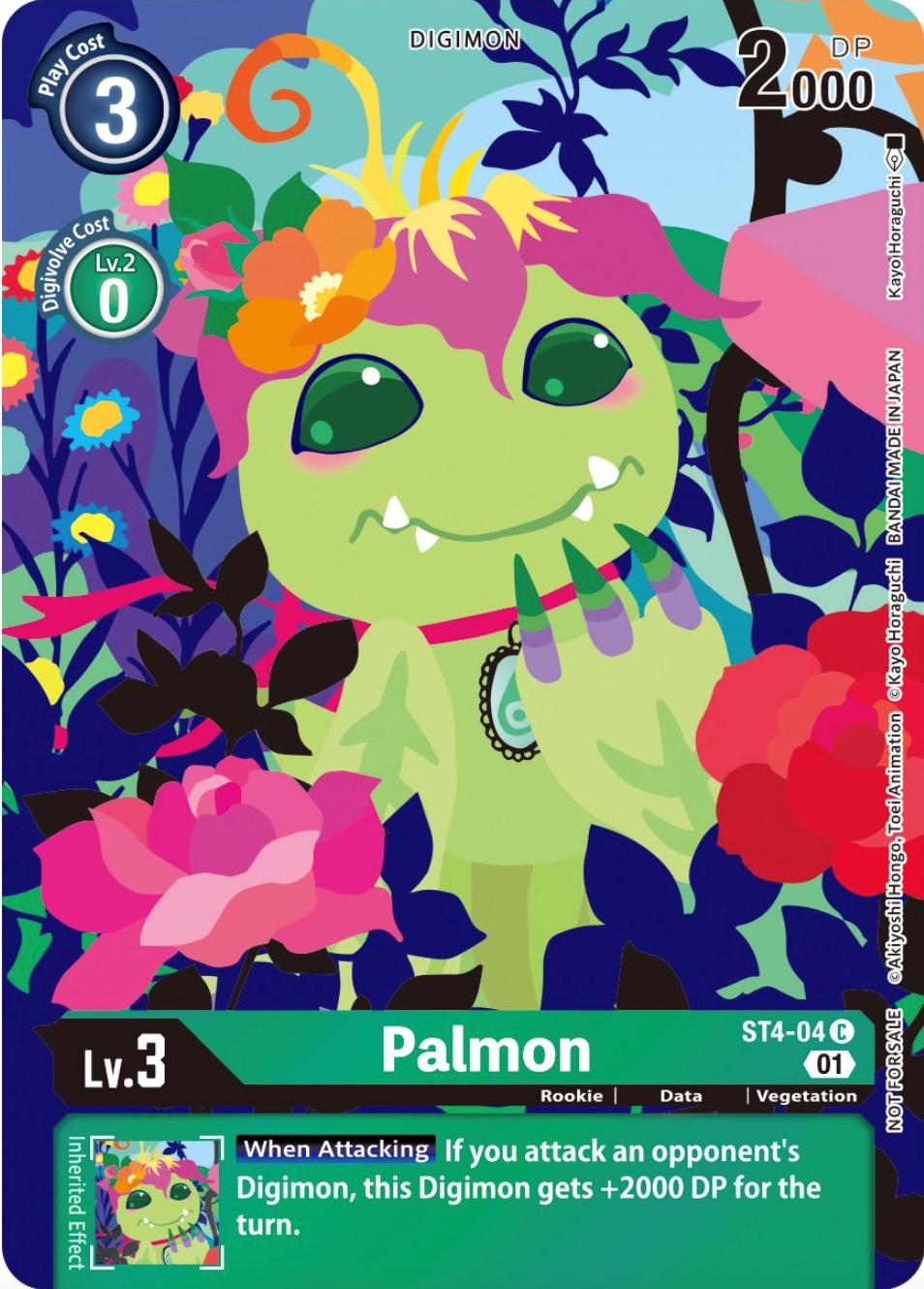 Palmon [ST4-04] (Tamer's Card Set 2 Floral Fun) [Starter Deck: Giga Green Promos] | Mindsight Gaming