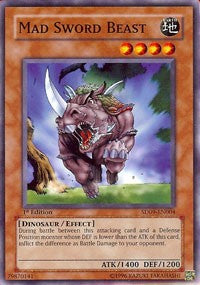 Mad Sword Beast [SD09-EN004] Common | Mindsight Gaming