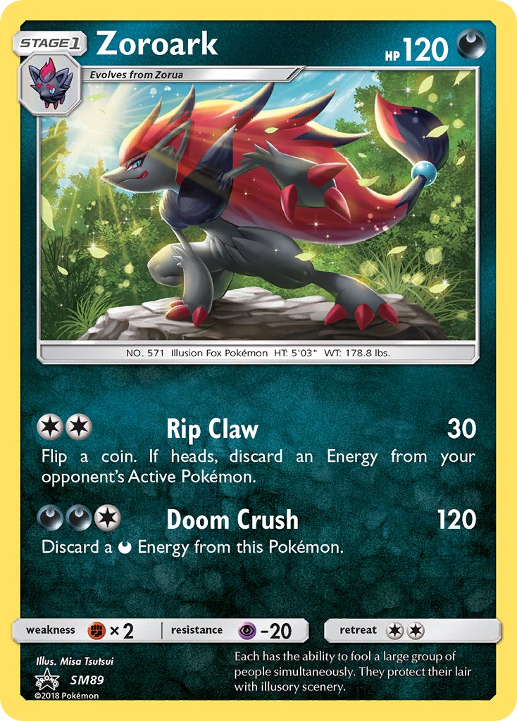 Zoroark (SM89) [Sun & Moon: Black Star Promos] | Mindsight Gaming