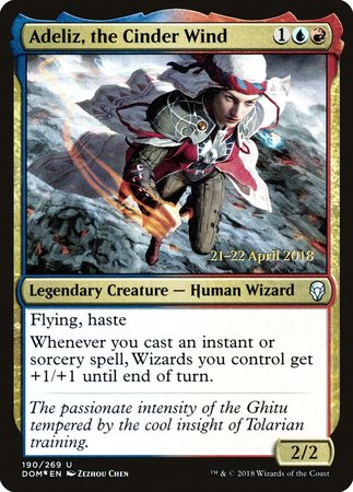 Adeliz, the Cinder Wind [Dominaria Promos] | Mindsight Gaming