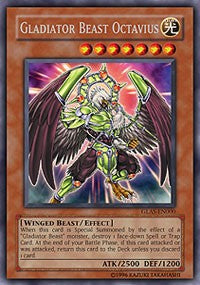 Gladiator Beast Octavius [GLAS-EN000] Secret Rare | Mindsight Gaming