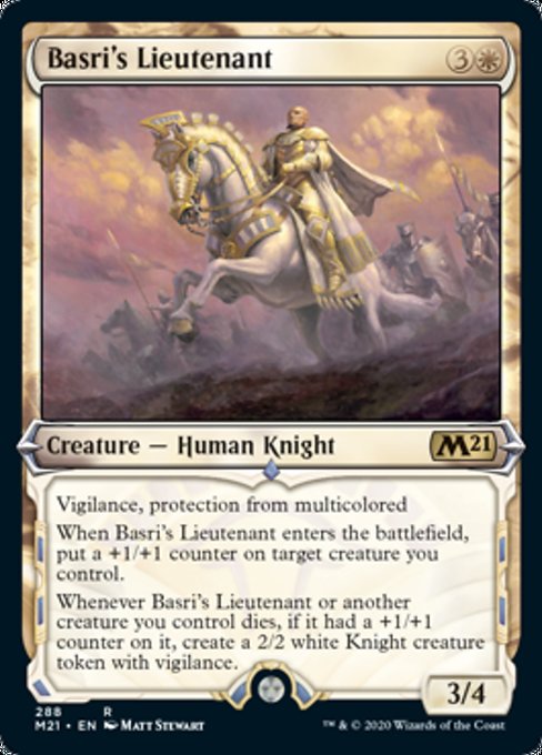 Basri's Lieutenant (Showcase) [Core Set 2021] | Mindsight Gaming