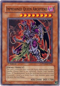 Imprisoned Queen Archfiend [PTDN-EN032] Common | Mindsight Gaming