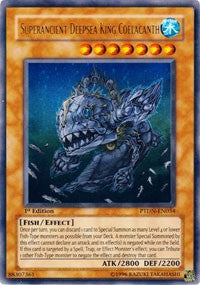 Superancient Deepsea King Coelacanth [PTDN-EN034] Ultra Rare | Mindsight Gaming