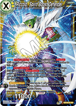 Piccolo, Spirit Boost Defender (EX18-01) [Namekian Boost] | Mindsight Gaming
