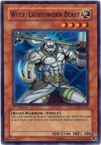 Wulf, Lightsworn Beast [LODT-EN023] Super Rare | Mindsight Gaming