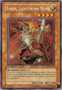 Ehren, Lightsworn Monk [LODT-EN082] Secret Rare | Mindsight Gaming