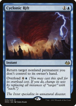 Cyclonic Rift [Modern Masters 2017] | Mindsight Gaming